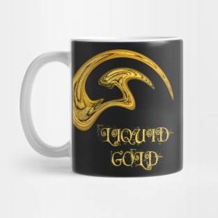 Liquid Gold Millionaire Sacred Geometry 3D Mug